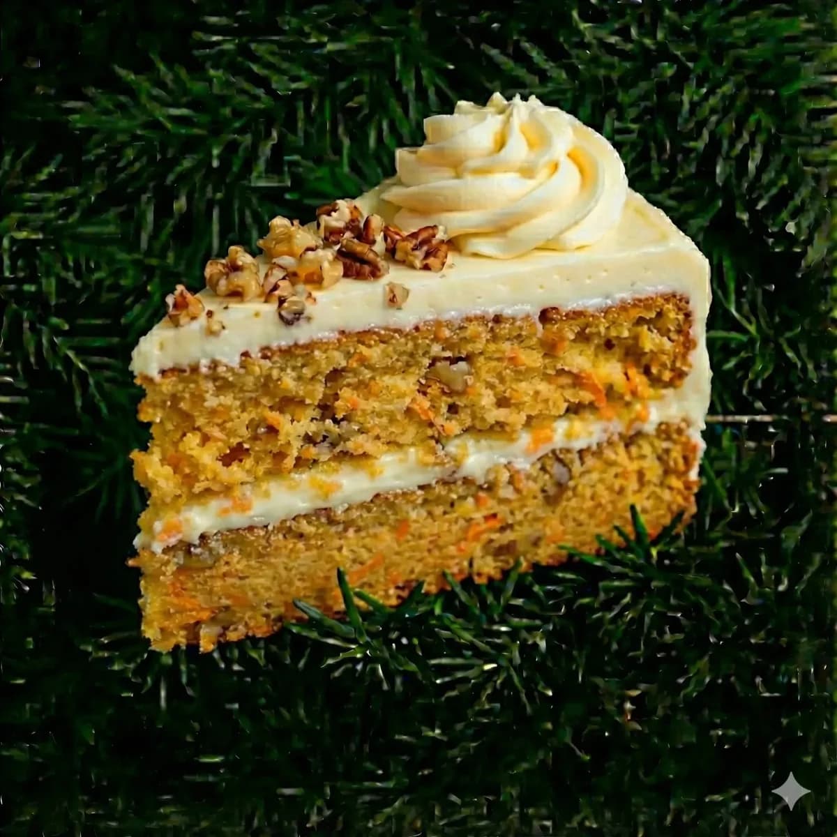TORTA DE ZANAHORIA Y NUEZ ARTESANAL