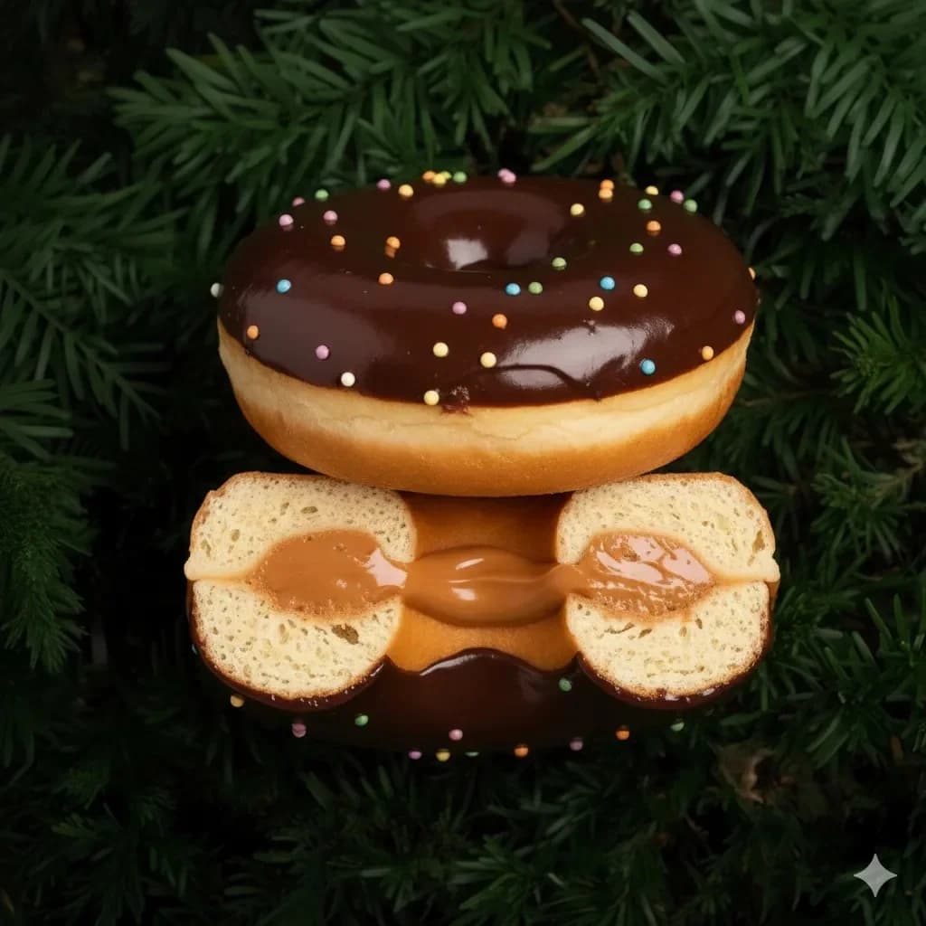 DONA DE CHOCOLATE RELLENA