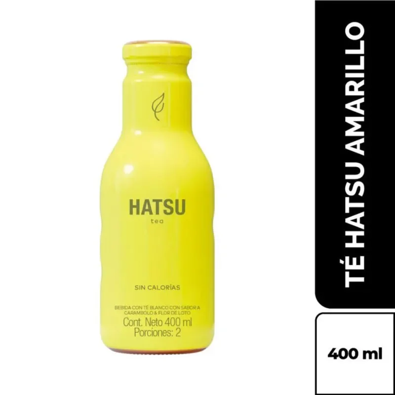 TE HATSU AMARILLO - CARAMBOLO Y FLOR DE LOTO 400 ML