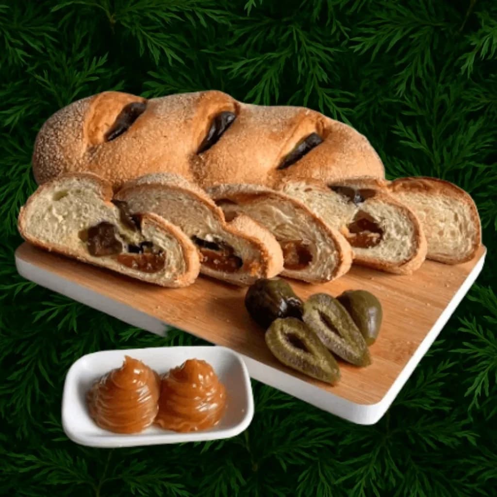 PAN DE BREVAS, AREQUIPE Y QUESO