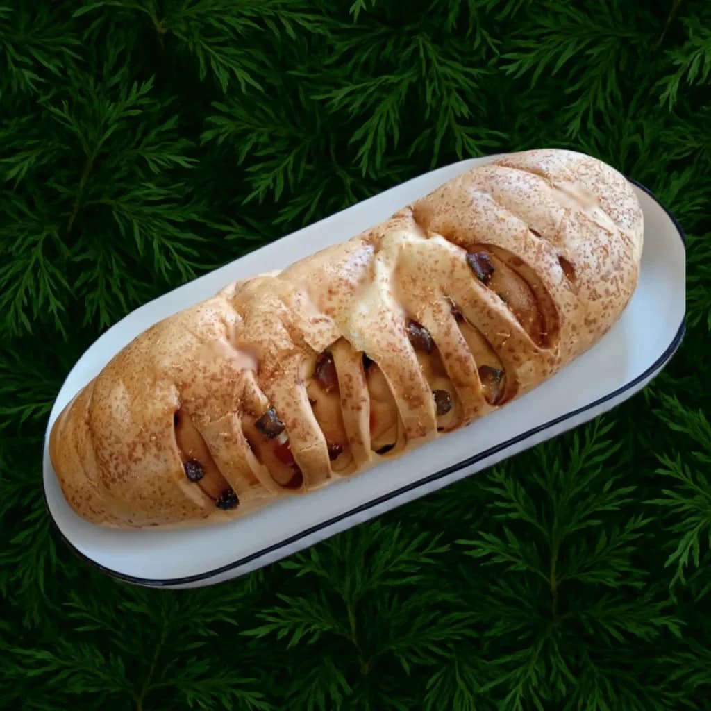 PAN DE FRUTAS, QUESO Y AREQUIPE